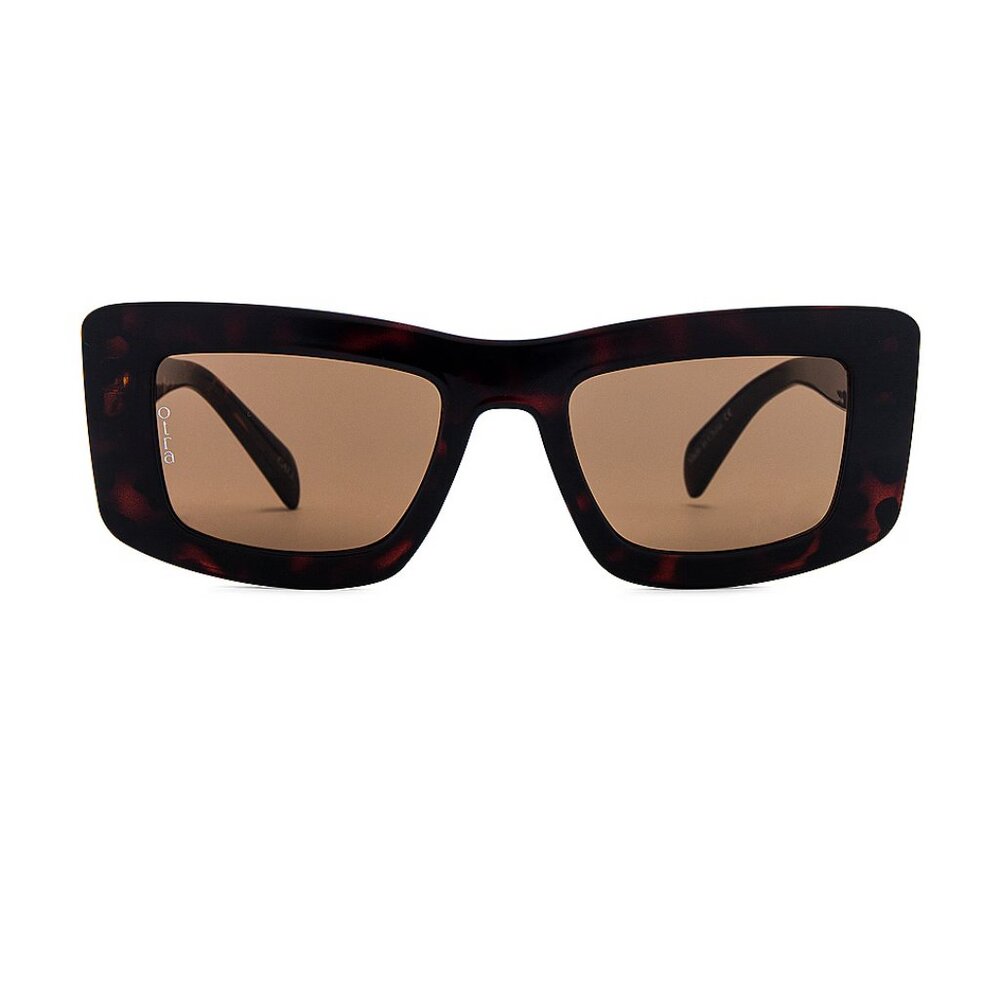 Otra Square Tortise Brown Sunglasses - Style "Marsha"